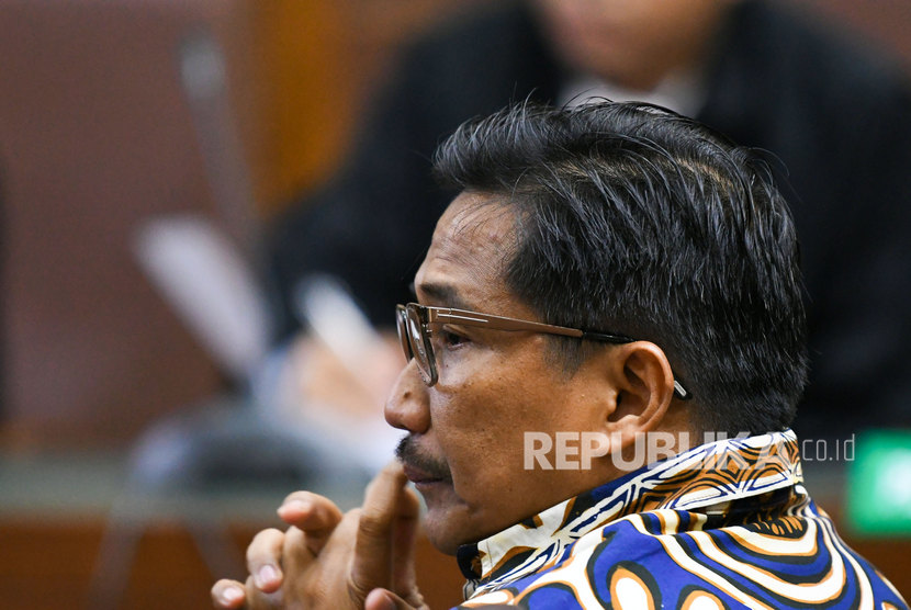 Terdakwa kasus dugaan suap dan gratifikasi Bowo Sidik Pangarso menjalani sidang lanjutan di Pengadilan Tindak Pidana Korupsi, Jakarta, Rabu (20/11/2019). 