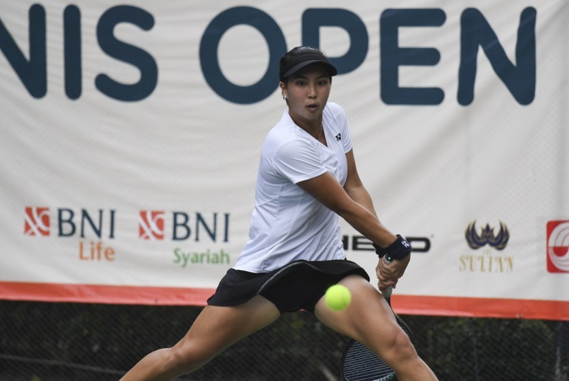 Petenis putri Indonesia Aldila Sutjiadi menjuarai BNI Tennis Open 2019 dan jadi andalan di SEA Games 2019.