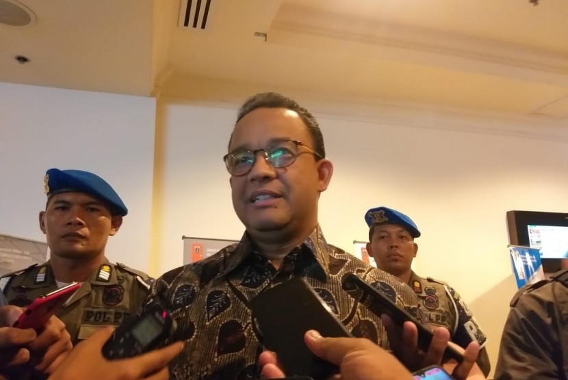 Gubernur DKI Jakarta Anies Rasyid Baswedan dipilih menjadi Ketua Umum Asosias Pemerintah Provinsi Seluruh Indonesia periode 2019-2023 saat Musyawarah Nasional APPSI VI di Hotel Borobudur,  Jakarta Pusat, Selasa (26/11).