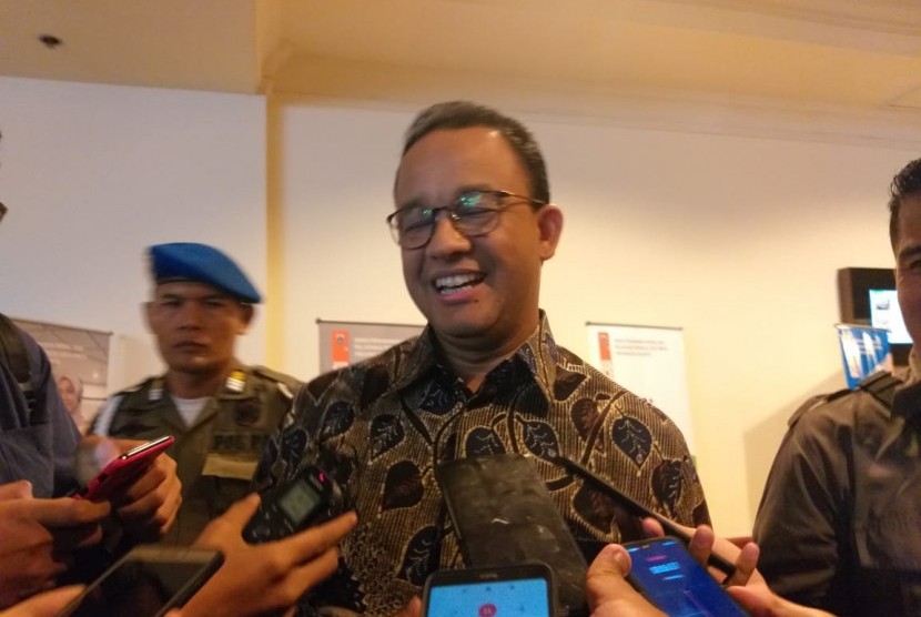 Gubernur DKI Jakarta Anies Rasyid Baswedan dipilih menjadi Ketua Umum Asosias Pemerintah Provinsi Seluruh Indonesia periode 2019-2023 saat Musyawarah Nasional APPSI VI di Hotel Borobudur,  Jakarta Pusat, Selasa (26/11).
