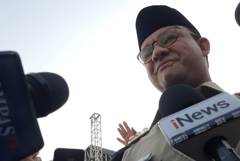 Gubernur DKI Anies Baswedan menyebut separuh penduduk Jakarta bukanlah pemilik rumah.