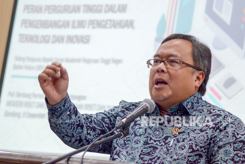 Menteri Riset dan Teknologi Bambang Brodjonegoro 