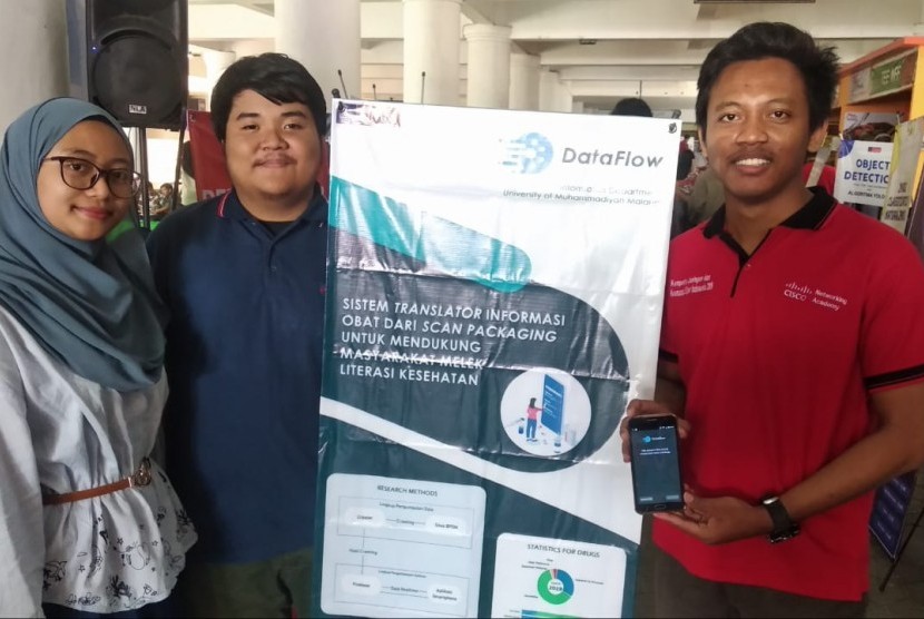 Mahasiswa Universitas Muhammadiyah Malang (UMM) membuat Sistem Pintar Informasi Obat (SIPINO). 