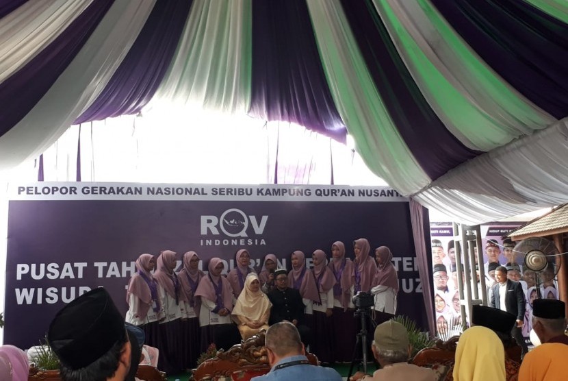 Rumah Quran Violet (RQV) Indonesia menggelar acara Gebyar Wisuda Tahfizhul Qur