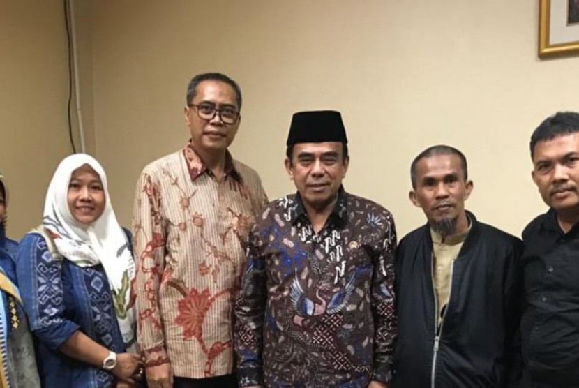 Lima perwakilan jamaah korban First Travel temui Menteri Agama Fachrul Razi beberapa waktu lalu.