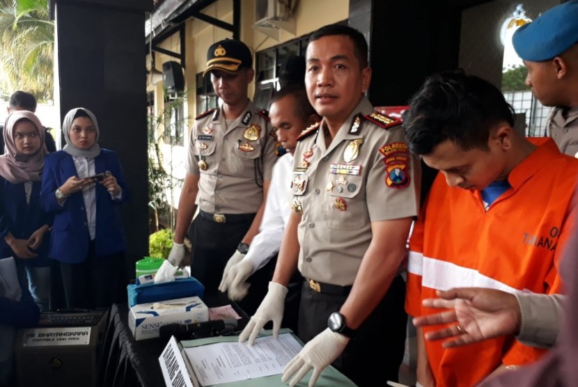 Polresta Malang Kota (Makota) mengungkap kasus narkotika di Mapolresta Makota.