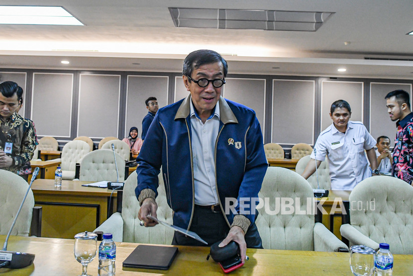 Menteri Hukum dan HAM Yasonna H Laoly.