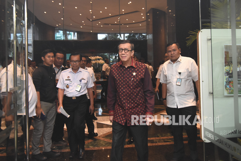 Menteri Hukum dan HAM Yasonna H Laoly