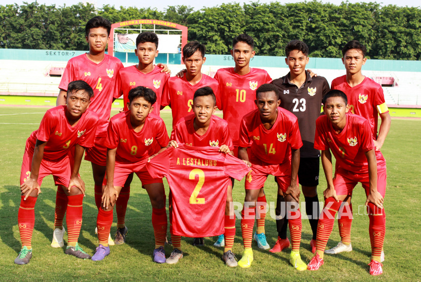 Pemain Timnas Indonesia U-16 (ilustrasi).