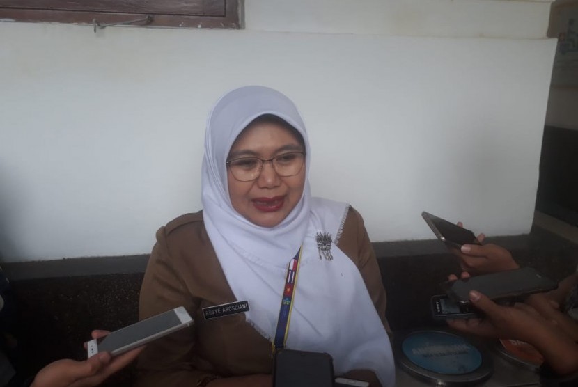 Kepala Bidang Pencegahan dan Pengendalian Penyakit Dinkes Kota Bandung Rosye Arosdiani. 