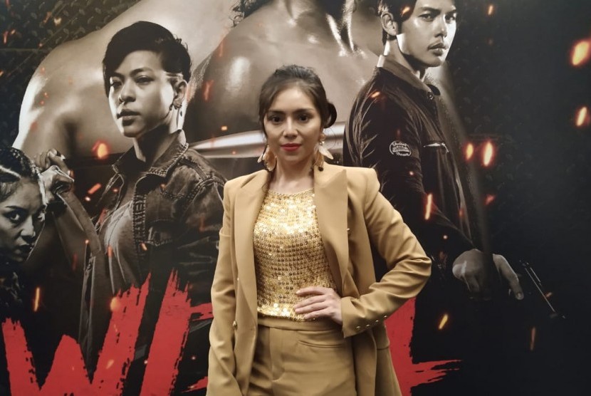  Setelah tiga bulan pascarilis film aksi dan laga asal Malaysia besutan Adrian Teh, Wira, Ismi Melinda mengaku tak cukup puas dengan aktingnya di film itu (Foto: Ismi Melinda)