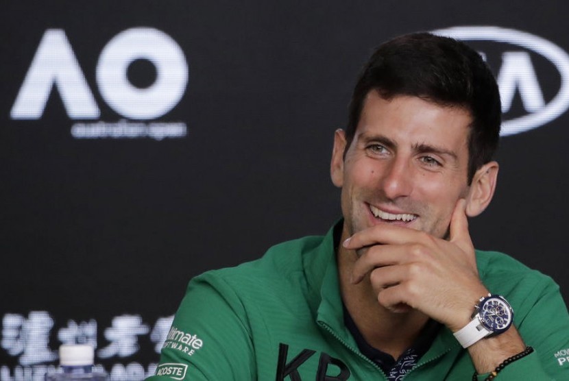 Novak Djokovic akan ambil bagian pada turnamen tenis virtual Madrid Open.