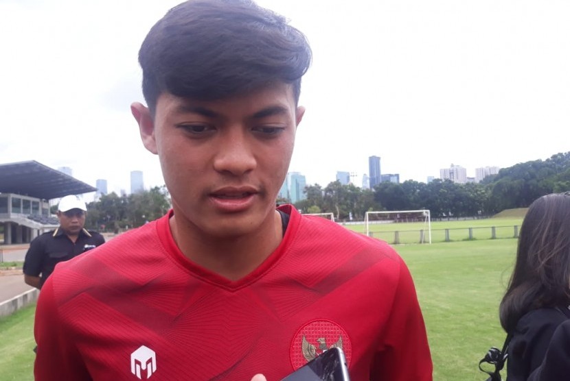 Alfeandra Dewangga, pemain timnas Indonesia U-22.