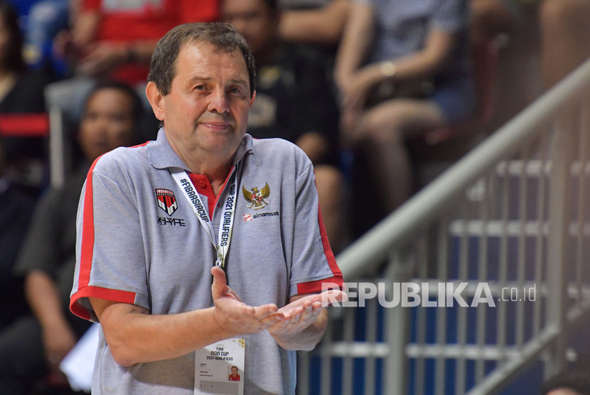 Pelatih tim nasional basket Indonesia Rajko Toroman.