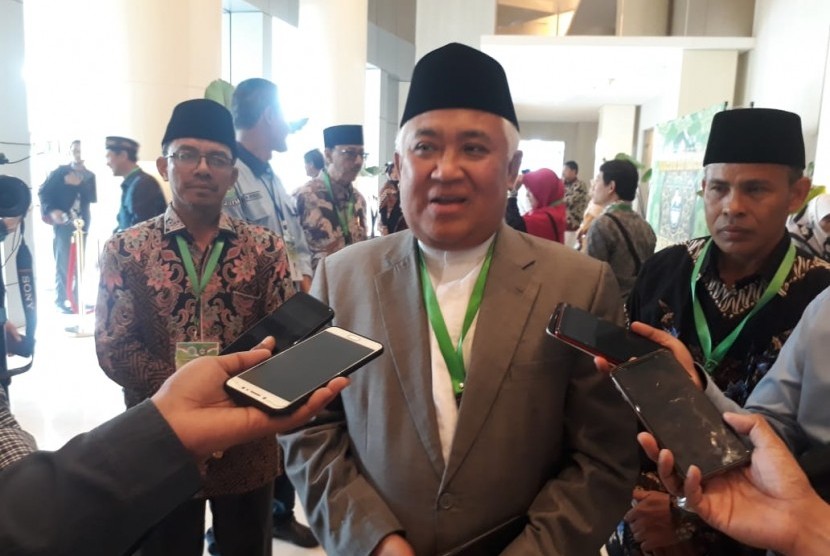 Ketua Dewan Pertimbangan (Wantim) Majelis Ulama Indonesia (MUI) 2014-2020 Prof M Din Syamsuddin