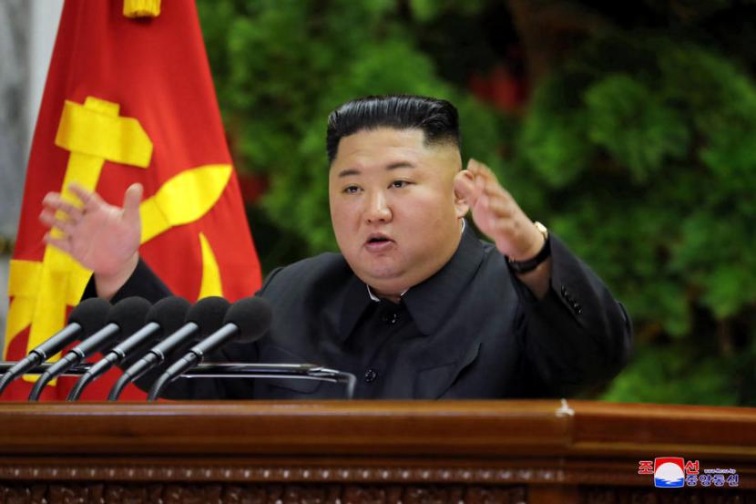 Pemimpin Korea Utara Kim Jong-un.