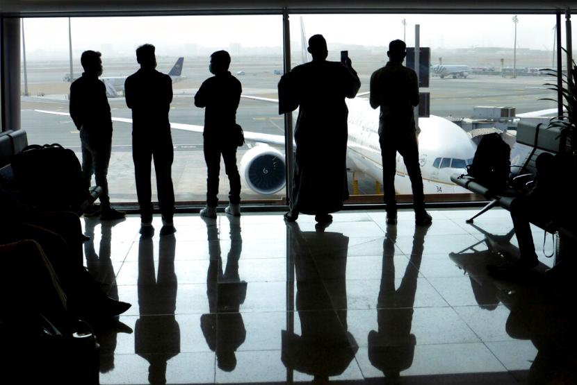 KJRI Jeddah Pastikan Penerbangan Umroh Belum Dibuka (ilustrasi)>