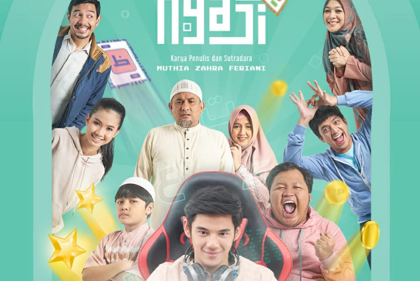 Poster serial religi perdana GoPlay, Jadi Ngaji.