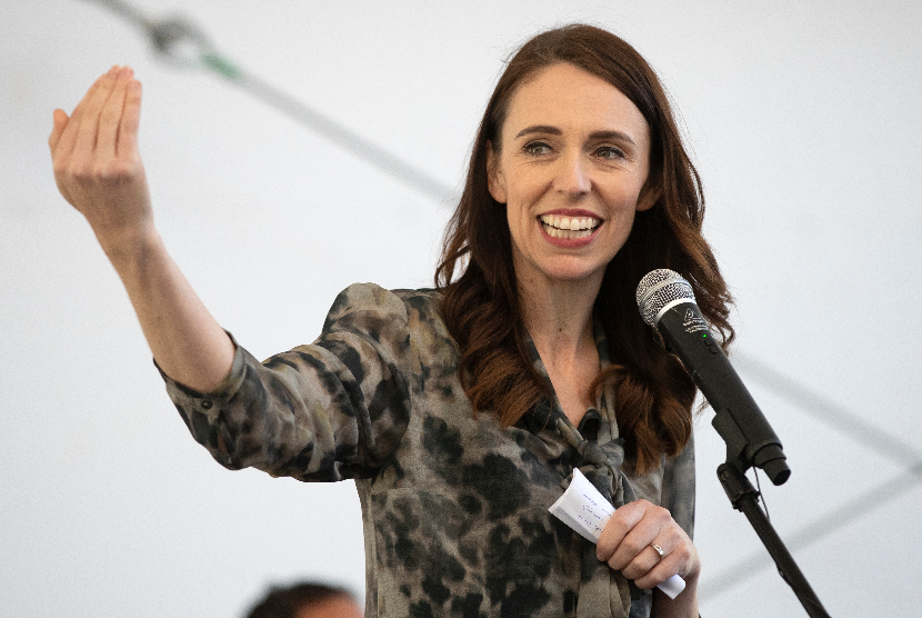  Perdana Menteri Selandia Baru Jacinda Ardern. Kesuksesan para pemimpin perempuan di dunia atasi pandemi belum bisa ubah persepsi masyarakat. Ilustrasi.