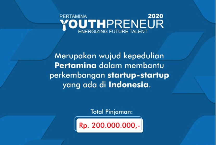 PT Pertamina (Persero) melalui Program Kemitraan meluncurkan program Pertamina Youthpreneur 2020.