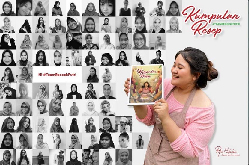 Putri Habibie telah meluncurkan buku terbarunya, Kumpulan Resep: #TeamRecookPutri yang merupakan hasil kolaborasi dengan 83 orang ibu Indonesia, Jumat (18/12) melalui platform Zoom