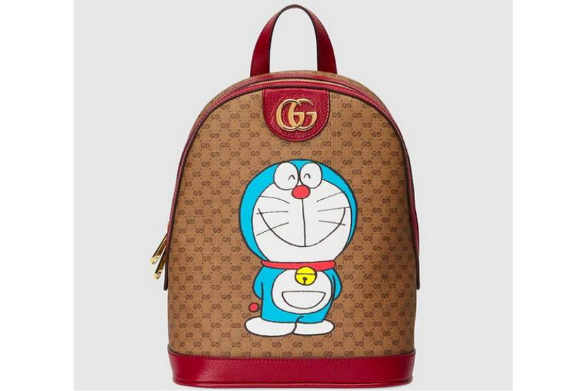 Gucci meluncurkan koleksi Doraemon.