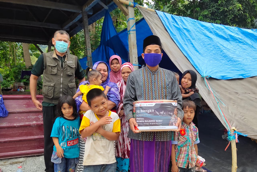 Pertamina Foundation bertindak cepat membantu korban gempa yang mengguncang Kabupaten Mamuju dan Kabupaten Majene, Sulawesi Barat (Sulbar). 