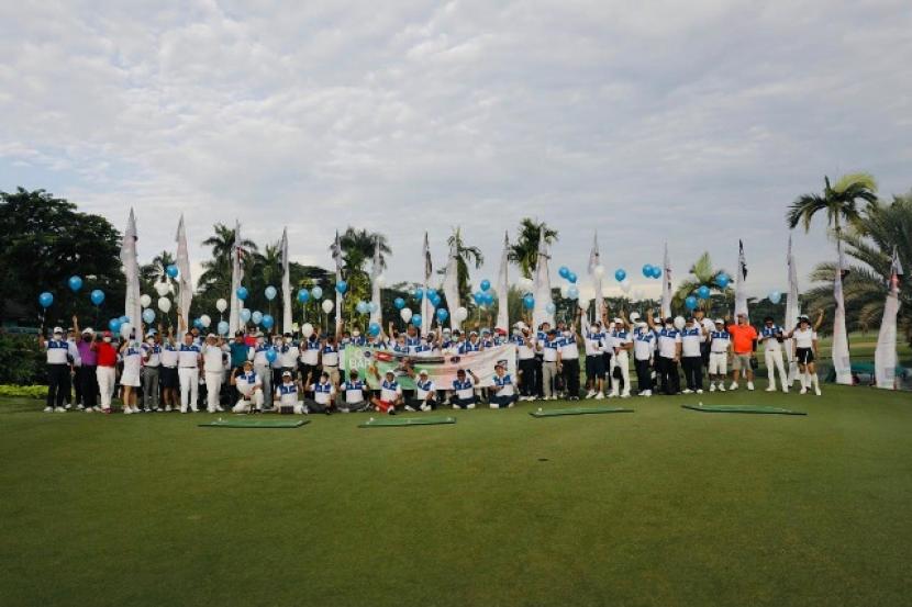 Asosiasi Advokat Indonesia Jakarta Selatan menggelar silaturahim santi melalui turnamen golf, Rabu (31/3)