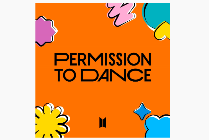 BTS meluncurkan versi remix R&B Permission to Dance, Jumat (23/7).