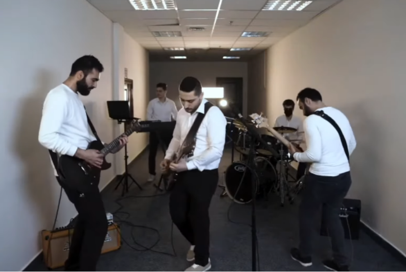 Osprey V, band rock asal Gaza yang menyuarakan perjuangan dan penderitaan rakyat Palestina.