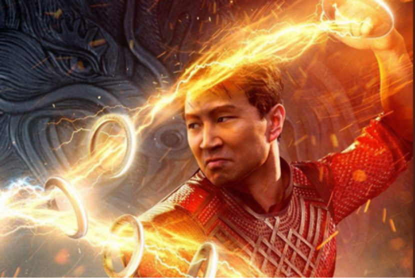 Poster film Shang-Chi and the Legend of the Ten Rings yang dibintangi aktor Simu Liu akan tayang di bioskop dan Disney+.