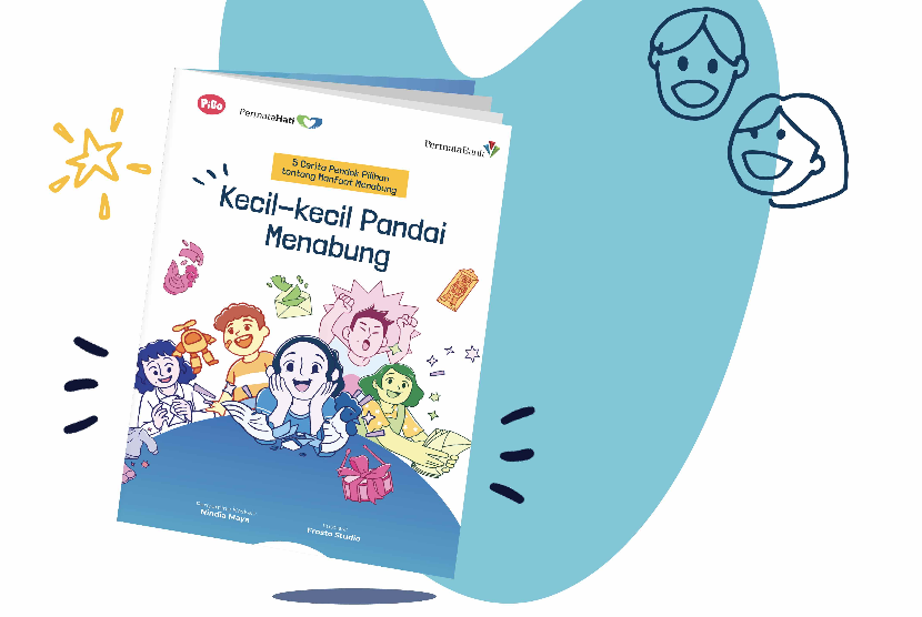 Buku Kumpulan Cerita Pendek (Cerpen) yang berjudul “Kecil-kecil Pandai Menabung” mengedukasi literasi keuangan melalui kacamata anak-anak.