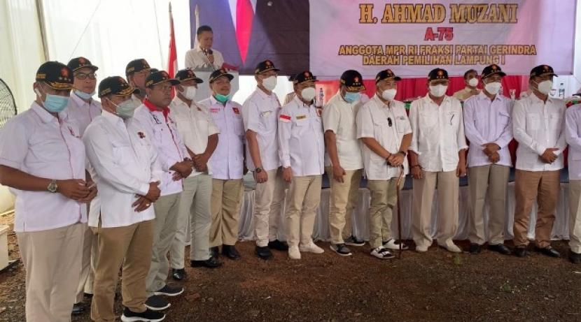 Gerindra Lampung menyatakan solid dukung Prabowo jadi Capres 2024 dalam  Rapat Koordinasi DPD Partai Gerindra Lampung yang dilaksanakan di Kota Bumi, Lampung Utara, Selasa (31/8)