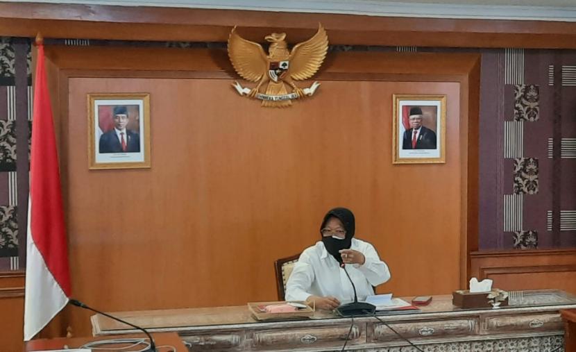 Menteri Sosial Tri Rismaharini mengaku tak tahu sama sekali permasalahan yang membuat Komisi VIII DPR mengusir Sekretaris Jenderal Kemensos Harry Hikmat dari ruang rapat. (Foto: Tri Rismaharini)