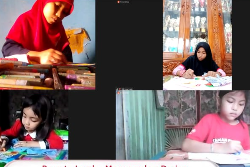 Lomba menggambar daring se-Indonesia
