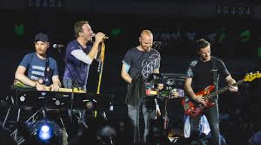 Konser Coldplay mendapat penolakan dari sejumlah pihak karena mereka mendukung LGBT. foto ilustrasi.