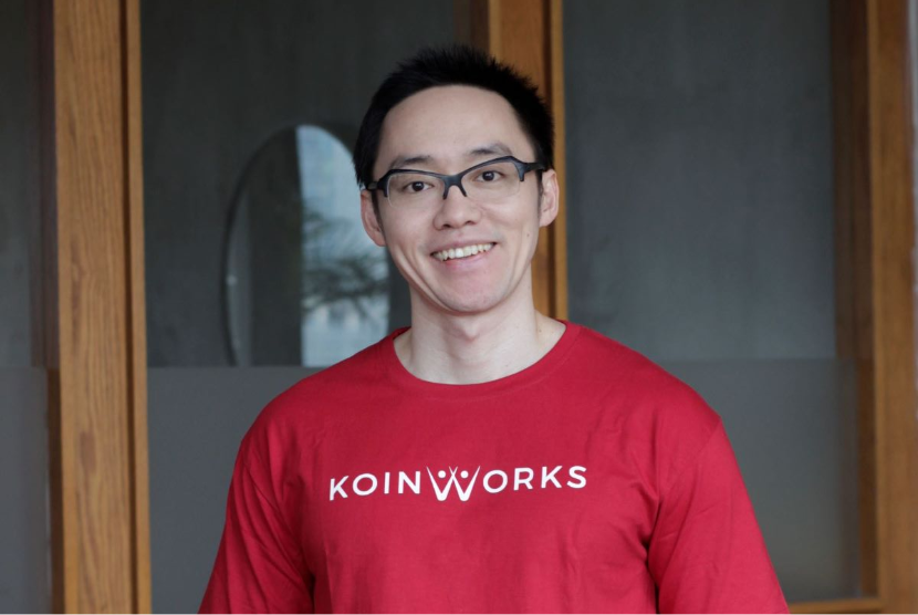CEO dan CoFounder KoinWorks Benedicto Haryono. Platform solusi keuangan KoinWorks meluncurkan inovasi terbaru bernama KoinWorks Neo, yang merupakan layanan finansial terintegrasi untuk para usaha kecil menengah (UKM), pekerja lepas, hingga perusahaan rintisan.