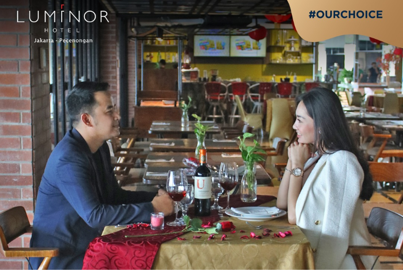 Luminor Hotel Pecenongan Jakarta akan mengadakan makan malam romantis di area rooftop hotel. Hanya dengan harga Rp 399 ribu per pasangan, Anda bisa menikmati set menu lezat karya Chef Luminor Hotel Pecenongan, ditemani dengan alunan music akustik. 