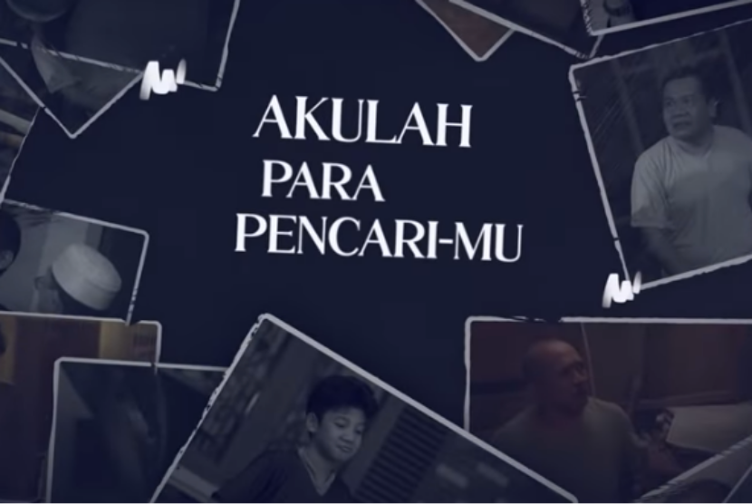 Tangkapan layar video musik Para Pencari-Mu milik band Ungu yang rilis pada 9 Maret 2022. 