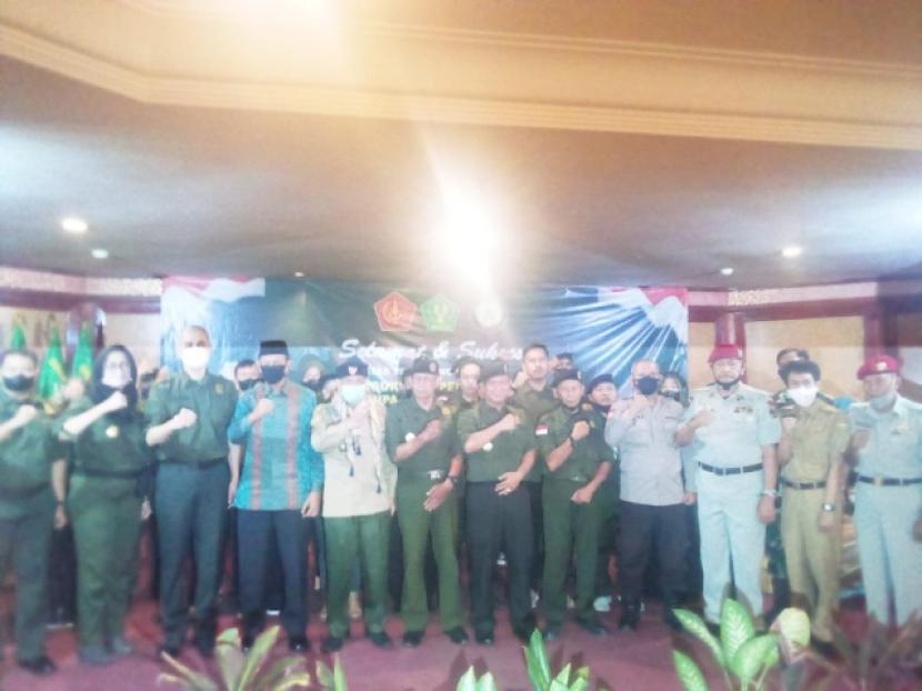 Pelantikan Himpunan Putra Putri Keluarga Angkatan Darat (HIPAKAD) Banten periode 2021-2026. HIPAKAD berkomitmen untuk mendukung program pembangunan