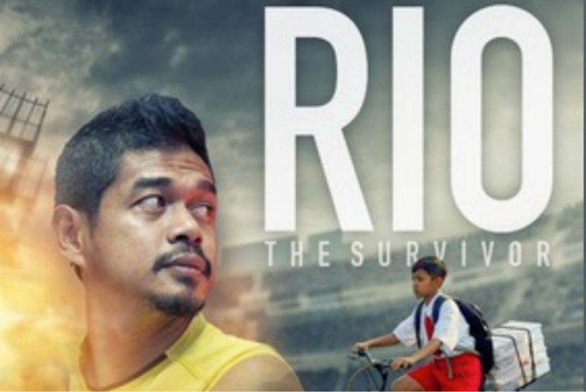 Poster film yang dibintangi Bambang Pamungkas, Rio the Survivor, tayang mulai 31 Maret 2022.