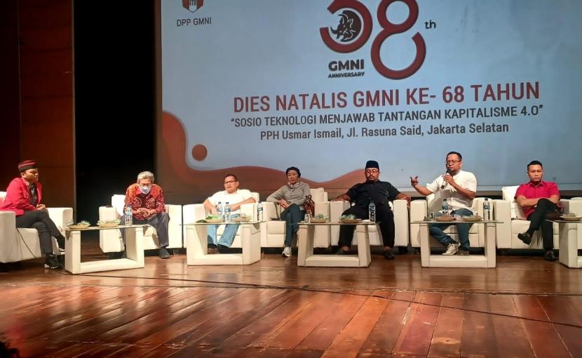 Gerakan Mahasiswa Nasional Indonesia memeringati hari jadi ke-68. GMNI dorong penerapan teknologi untuk wujudkan kesejahteraan rakyat 