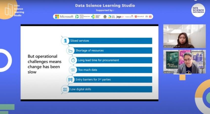 Data Science Learning Studio upaya Data Science Indonesia berikan literasi terkait pentingnya data  dalam kebijakan publik.