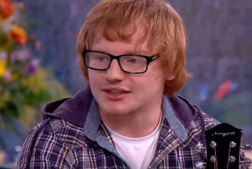 Wesley Byrne, pria yang mirip dengan Ed Sheeran.