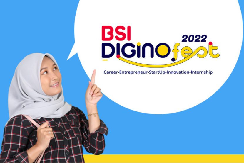 Bertajuk ‘Meraih Peluang dan Cuan 2022’, BSI DiginoFest menggabungkan antara lima bidang penghasil cuan yang berbeda sekaligus, seperti career, entrepreneur, startup, innovation dan internship.