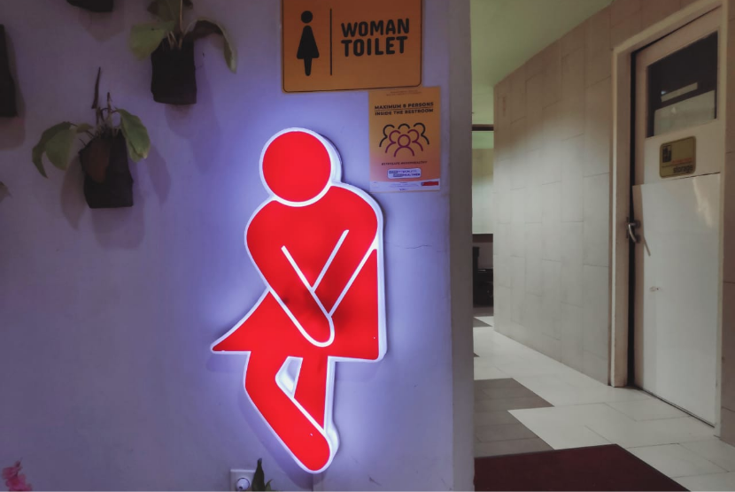 Toilet umum (Ilustrasi). Membaca basmalah dan doa sebelum masuk toilet sangat dianjurkan. 