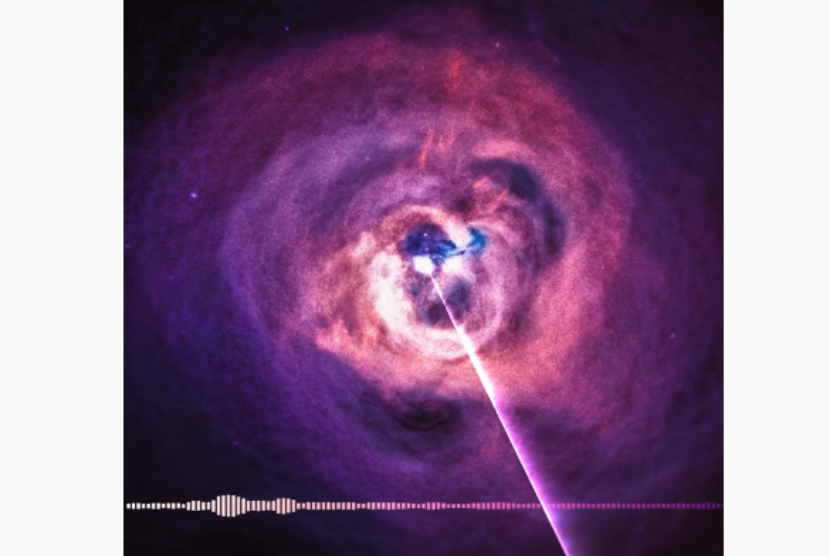 NASA melacak dua pasang lubang hitam di Galaksi Katai/ilustrasi.