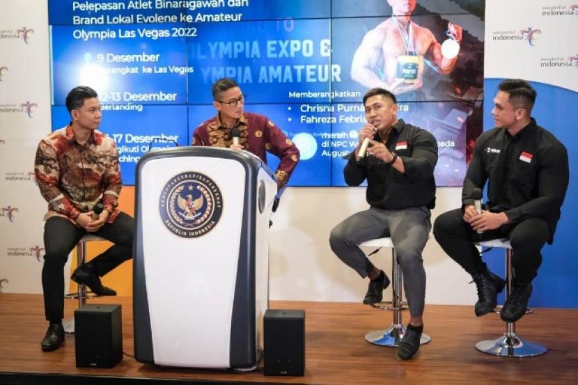 Para atlet binaraga Indonesia akan berlaga di Amateur Olympia Las Vegas 2022