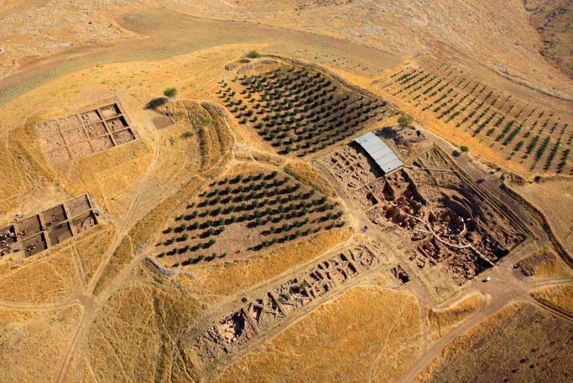 Situs kuno terkenal Gobeklitepe di tenggara Turki