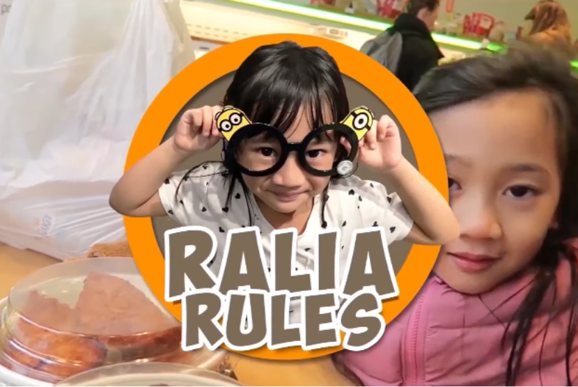 Kanal Youtube Ralia Rules, anak dari musisi Ryan DMasiv.